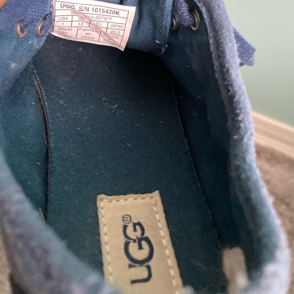 UGG kids denim running shoes - Picture 2 of 2